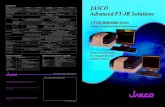Specifications JASCO Advanced FT-IR Solutions · JASCO's FT-IR Microscopes, the IRT-5000, 7000S and 7000 can be easily interfaced with the FT/IR-4000 Series spectrometers to provide