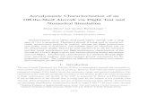 Aerodynamic Characterization of an Oﬀ-the-Shelf Aircraft via … · 2016. 5. 16. · comparison of obtained results on aerodynamic characteristics of the aircraft. II. Aircraft