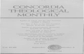 CONCORDIA THEOLOGICAL MONTHLY€¦ · (Eerdmans, 1967) and R. K. Harrison, Intro duction to the Old Testament (Eerdmans, 1969). Two recent studies have underscored the extent to which
