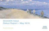 SKAGEN Vekst Status report – May 2014 · 2016. 6. 7. · Asia DM Nordics in SKAGEN Vekst 2 9 Finland Denmark Norway 18 Sweden 25 . 13 Key buy and sell, May 2016 Eidesvik Offshore