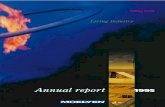 Annual report 1995 - Moelven · 2018. 6. 1. · Interim annual result 1995 APRIL 24 Annual general meeting JUNE 7 1st four-month interim report OCTOBER 4 2nd four-month interim report