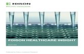 EDISON HEALTHCARE INSIGHT · 2021. 3. 25. · Edison is an investment research and advisory company, with offices in North America, E. Welcome to the March edi tion of the Edison