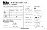 Installation Instructions for 822 Removable Mullion...Installation Instructions for 822 Removable Mullion Precision Hardware a Product Group of Stanley Security Solutions, Inc. 2 Assembling