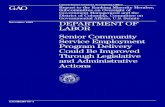 HEHS-96-4 Department of Labor: Senior Community Service ... · 2From 1980 to June 1995, Labor operated the SCSEP program under a series of draft revisions to the 1976 regulations.