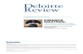 finAnce mAsTers - Deloitte · 2021. 3. 3. · Defining Finance Masters: The finance and business capability quadrant disciplined execution of strategic choices across the enterprise,