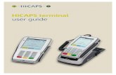 HICAPS terminal user guide - Sleep Matters · lost or stolen cards. Please call the above authorisation line appropriate for the card type used (credit or debit). Call 13 25 15and