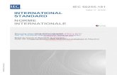 Edition 1.0 2019-02 INTERNATIONAL STANDARD NORME … · 2021. 1. 26. · IEC 60255-181 Edition 1.0 2019-02 INTERNATIONAL STANDARD NORME INTERNATIONALE Measuring relays and protection