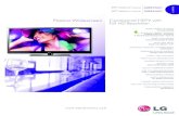 Plasma Widescreen Commercial HDTV with Full HD Resolution · LG's Intelligent Sensor automatically enhances picture quality which can help save energy and money. Unlike other sensors