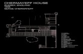 chermayeff house - WordPress.com · 2014. 12. 30. · CHERMAYEFF HOUSE SUSSEX, ENGLAND 1938 SERGE CHERMAYEFF 14 Vestiblue 15 Cloak-room 16 W.C. 17 Shower 18 Study 19 Living room 20