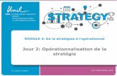 MODULE 4: De la stratégies à l’opérationnel · 2020. 1. 24. · 2 CEMAP: Module 4 – De la stratégie à l’opérationnel Prof. Tobias Mettler, 2019. Les objectifs d'aujourd'hui