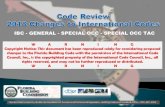 IBC - GENERAL - SPECIAL OCC - SPECIAL OCC TAC...2018 International Building Code (IBC – General) – Special Occupancy Special Occupancy TAC IBC-Special Occupancy Code Change No