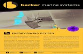 (BPP) BECKER PERFORMANCE PACKAGE · 2020. 10. 26. · container ship ﬂ eet to develop an energy-saving device for faster vessels such as container ships. This heralded the birth