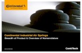 Continental Industrial Air SpringsIndustrial Air Spring Models C, D & R Building a Part Number F Bellows style AS S Single convoluted bellow D Double convoluted bellow T Triple convoluted