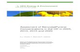 Assesment of Benzo[a]Pyrene Concentrations in the UK in 2005, … · 2007. 6. 17. · Unrestricted Assessment of benzo[a]pyrene concentrations AEAT/ENV/R/2373 Issue 1 AEA Energy &