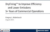 DryFining™ to Improve Efficiency and Lower Emissions 5 ......Heat Rate Improvement Technology Comparison Source: EPRI 3 Before considering carbon capture, leverage efficiency with