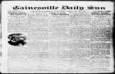 Gainesville Daily Sun. (Gainesville, Florida) 1906-02-28 [p ].ufdcimages.uflib.ufl.edu/UF/00/02/82/98/01409/00408.pdfwt IS VOL XX11I NO IV ciALNESVILLE FLORIDA WEDNESDAY FEBRUARY 28