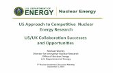 US#Approach#to#Compe//ve##Nuclear# Energy#Research# … · 2018. 2. 7. · Secretary#Moniz#on#Nuclear#Energy# Nuclear Energy University Programs (NEUP) ... Competitive process for