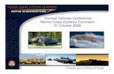 Combat Vehicles Conference Marine Corps Systems ......LAV-A2 Up-grade 42 42 11 Marine Corps Challenges • Funding • Timing • Expeditionary 12 Industry Challenge • Requirements