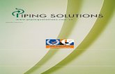 Piping Solutions Capability Statement 19-09-2020 · 2020. 9. 17. · AS4041, AS2885, AS1210, ASME IX and ASME B31.3 & ASME B31.1. High Pressure Gas Tie In Pipe Spool - GLNG Piping