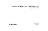 5700/5800 GPS Receiver User Guide5700/5800 GPS Receiver User Guide Corporate Office Trimble Navigation Limited Engineering and Construction Division 5475 Kellenburger Road Dayton,