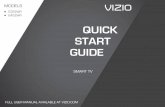n E322AR n E422AR QUICK START GUIDE - VIZIOcdn.vizio.com/documents/downloads/hdtv/E322AR/QSG_E322AR.pdf · 2014. 9. 26. · vizio quick start guide full user manual available at vizio.com