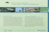 Wildland-Urban Interface: Varied Definitions · 2013. 12. 8. · WUI Definitions Geographical or Spatial Definition The WUI is often defined from a spatial or geographical perspective.