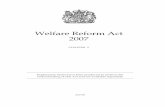 Welfare Reform Act 2007 - Legislation.gov.uk · Welfare Reform Act 2007 (c. 5) Part 1 — Employment and support allowance 3 (a) his capability for work-related activity is limited