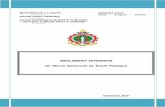 REGLEMENT INTERIEUR - ENSP Burkina · 2019. 1. 23. · TITRE II -CONDITIONS D’ADMISSION ET REGIME DES ETUDES CHAPITRE I – CONDITIONS D’ADMISSION Article 3 : L’admission à
