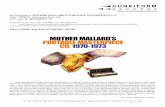 MOTHER MALLARD’S PORTABLE MASTERPIECE CO. Title: 1970 … · 2012. 1. 6. · “Mother Mallard History: The Early Years” by David Borden Moog’s Chief Idiot In 1966-68 I was