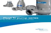 Flygt N-pump series - Sewage Pumps | Henry Pumps · 2019. 3. 19. · All Flygt N-pumps have the same self-cleaning performance regardless of duty point. A. Conventional wastewater