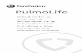 Mode d’emploi Bedienungsanleitung Instrucciones de uso ...1 English ABOUT PULMOLIFE PulmoLife quickly and easily screens smokers for early detection of Chronic Obstructive Pulmonary