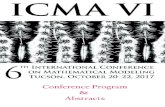 ICMA VI: The Sixth International - Arizona State Universityicma2017/Probram-Abstracts-ICMA-VI-FINAL.pdfSession 14 (S210): Michael Doebeli, Paul Nelson, Jason Bertram Session 15 (S215):