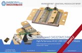 Wolfspeed CAS325M12HM2 All-SiC 1200V Power Module ......CAS325M12HM2 is the only All-Silicon Carbide Module from Wolfspeed that is housed in a low-profile High-Performance 62mm package