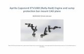Aprilia Caponord ETV1000 engine and sump protection bar ......Aprilia Caponord ETV1000 (Rally-Raid) Engine and sump protection bar mount CAD plans 02/02/2015 ©moto-abruzzo These s
