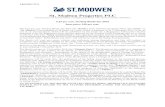 St. Modwen Properties P LC - London Stock Exchange...2012/10/17  · St. Modwen Properties P LC (Incorporated with limited liability in England and Wales with registered number 00349201)