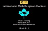 International Math Kangaroo Contest - Velianvelian.ca/docs/mathkang.34.pdf · The Kangaroo math contest has 24 multiple-choice questions. You will have 60 minutes to answer them all.