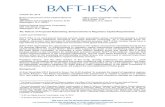 BAFT - IFSA. · 2013. 4. 30. · BAFT - IFSA. 1120 Connecticut Avenue NW, Washington, DC 20036, Telephone (202) 663-7575 , Fax (202) 663-5538. , Info@BAFT-IFSA.com, October 22, 2012.