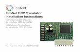 EcoNet CC2 Translator Installation Instructionspts.myrheem.com/docstore/webdocs/Public/ServicePublic/... · 2015. 3. 18. · 1. Remove power from the air handler or furnace and the