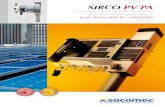 SIRCO PV PA - Socomec · 2014. 2. 11. · cartridge meets NF S61-939 standard requirements for fire systems. SOCOMEC - SIRCO PV AP 3 The advantages Typical application PV panels SIRCO