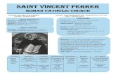 SAINT VINCENT FERRER · 2019. 10. 11. · saint vincent ferrer r0man catholic church church: 925 east 37th street office: 1603 brooklyn ave., brooklyn, ny 11210 phone 718-859-9009