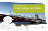 OPEN SEASON SECOND CAPACITY ENHANCEMENT OF THE …• trading on the Zeebrugge Hub, with a trading community of 75 members showing a balanced mix of physical and financial traders