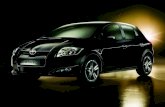Auris, the new Toyota, steps onto the European stageAuris was created at Toyota’s European Design Development centre (ED2) in southern France. Its dynamic form reflects European
