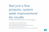 Not just a few projects: system wide improvement for resultsMountford, Director of Improvement, Royal Free) 3. Getting started (Simon Edwards, Clinical Lead for Quality Improvement,