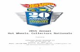 New 20th Annual Hot Wheels® Collectors Convention  · Web view2020. 2. 25. · Nascar inspired Hot Wheels® only. All ages. See rules below. All ages No Drag Buses, Funny Cars or