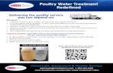 Poultry Water Treatment Redefined...Chemicals, Equipment & Quality Service agrihawk@hawkinsinc.com  800.328.5460 Poultry Water Treatment Redefined Poultry Drinking Water …