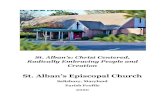 St. Alban’s Episcopal Church...St. Alban’s and the other Episcopal churches in Wicomico County. The new chapel was struggling with membership and with finances when The Rev. Guy