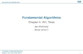 Fundamental Algorithms - Chapter 4: AVL Treeskretinsk/teaching/fundamental algorithms/4.pdfTechnische Universit¨at Munc¨ hen AVL-trees: Insert • Insert like in a binary search