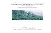 COMMUNITY FOREST MANAGEMENT IN KUMAON · 2018. 12. 25. · Terraced farming in Kumaon Independent studies (Wyatt-Smith) in Kumaon and neighbouring Nepal have shown that for such quantities