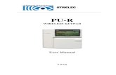 STRELEC...Wireless Keypad PU-R 4 Introduction The Wireless Keypad PU-R is designed to configure and supervise the devices in-tegrated into the Wireless Intelligent Fire and Security
