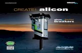 Series Breakers - DAEMOdaemo.co.kr/new/catalogue/Alicon_Breaker_Brochure.pdfSeal System For longer life. • Using 100% NOK seals on the alicon series. Increased Durability. • Additional